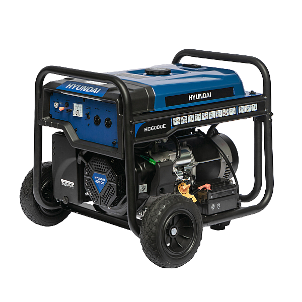 Hyundai HG6000E Petrol Generator - Image 2