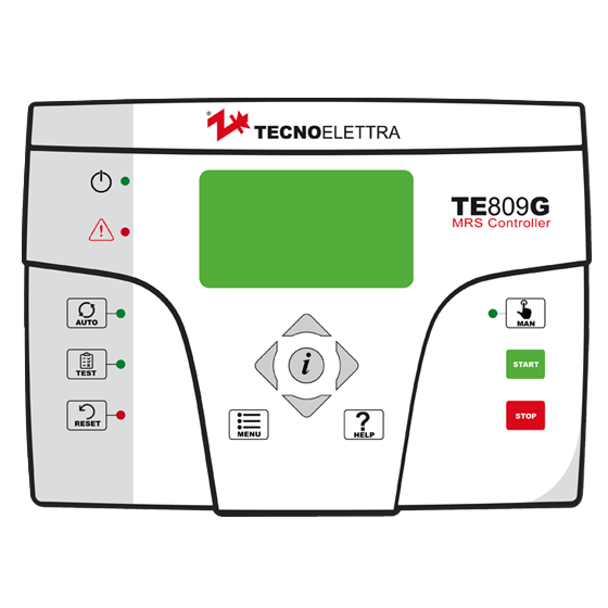 Tecnoelettra TE809 G Generator Controller